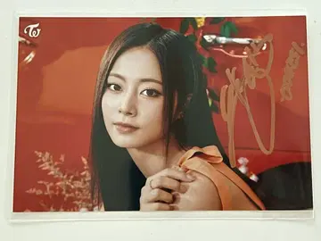TWICE 쯔위 친필 사인 사진