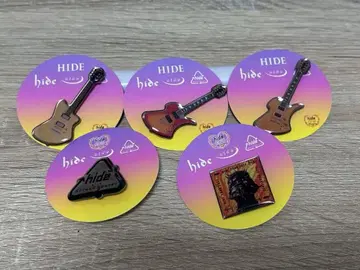 hide 기타 핀 배지 세트, 가차 핀즈