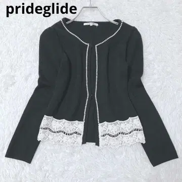 프라이드글라이드 가디건 겉옷 레이스 엘레강트 무난 성숙 큐트