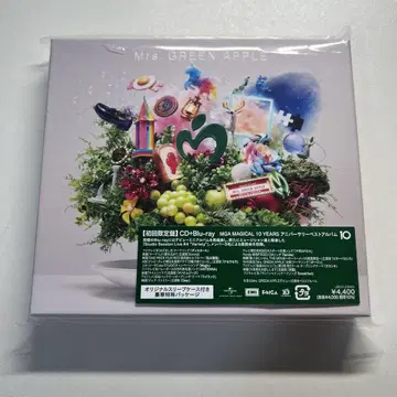 미스 그린 애플 10 초회 한정판 CD+Blu-ray