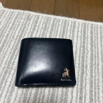 폴 스미스 블랙 두겹 지갑