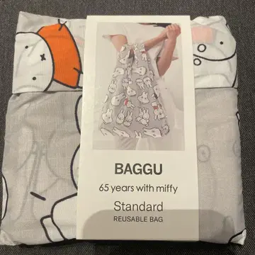 미피전 65주년 BAGGU 에코백 바구 miffy65 유령