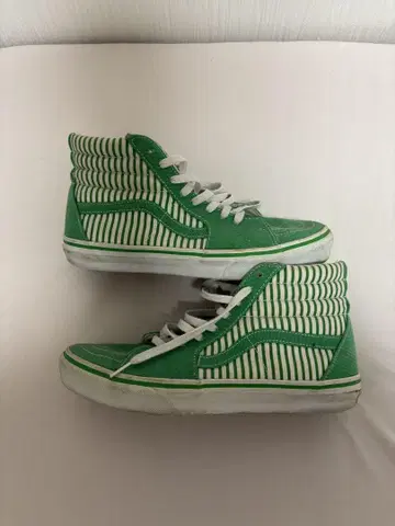 Vans Sk8-Hi 27cm 녹색