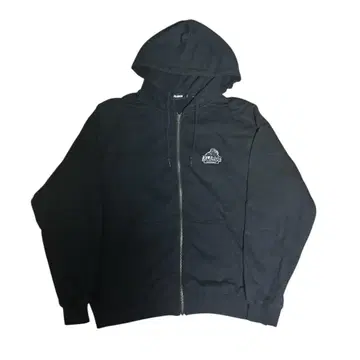 [ 새상품급 ] 23AW XLARGE 블랙 집업 후드티