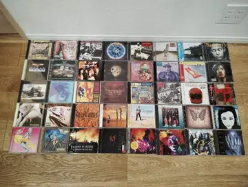 중고 헤비 메탈 하드 록 CD 묶음 판매 40장