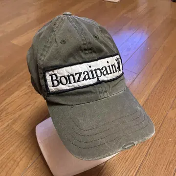 Bonzaipaint 올리브 그린 캡