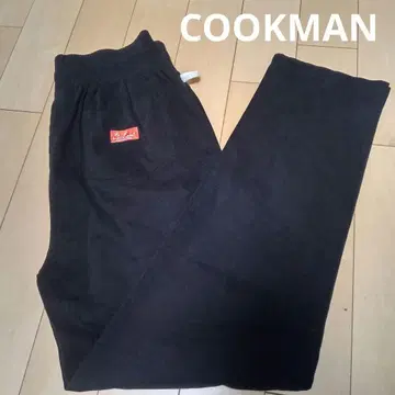 COOKMAN 셰프 팬츠 L 쿠크맨 블랙 이지 팬츠