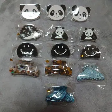 팬더 헤어 클립 외