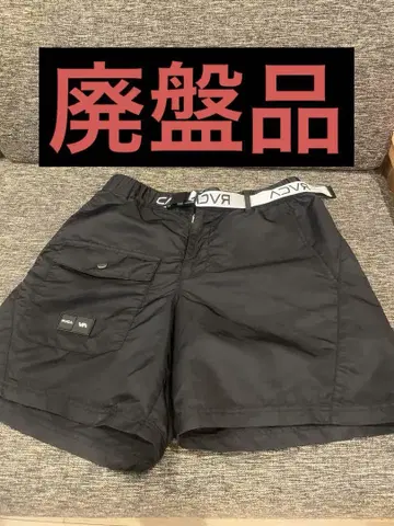 새상품급 RVCA 루카 숏팬츠 블랙 S