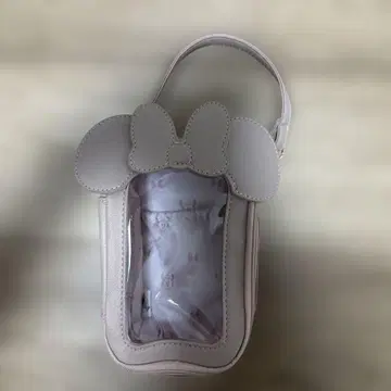 디즈니 스토어 미니 팬 아이템 파우치 인형용 투명 파우치