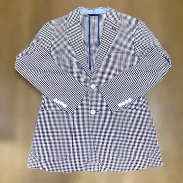 [KENT&CURWEN] 깅엄 체크 시아사카 자켓 M