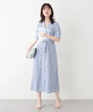 natural couture W 블레스트 고급 원피스 (WEB 한정판)