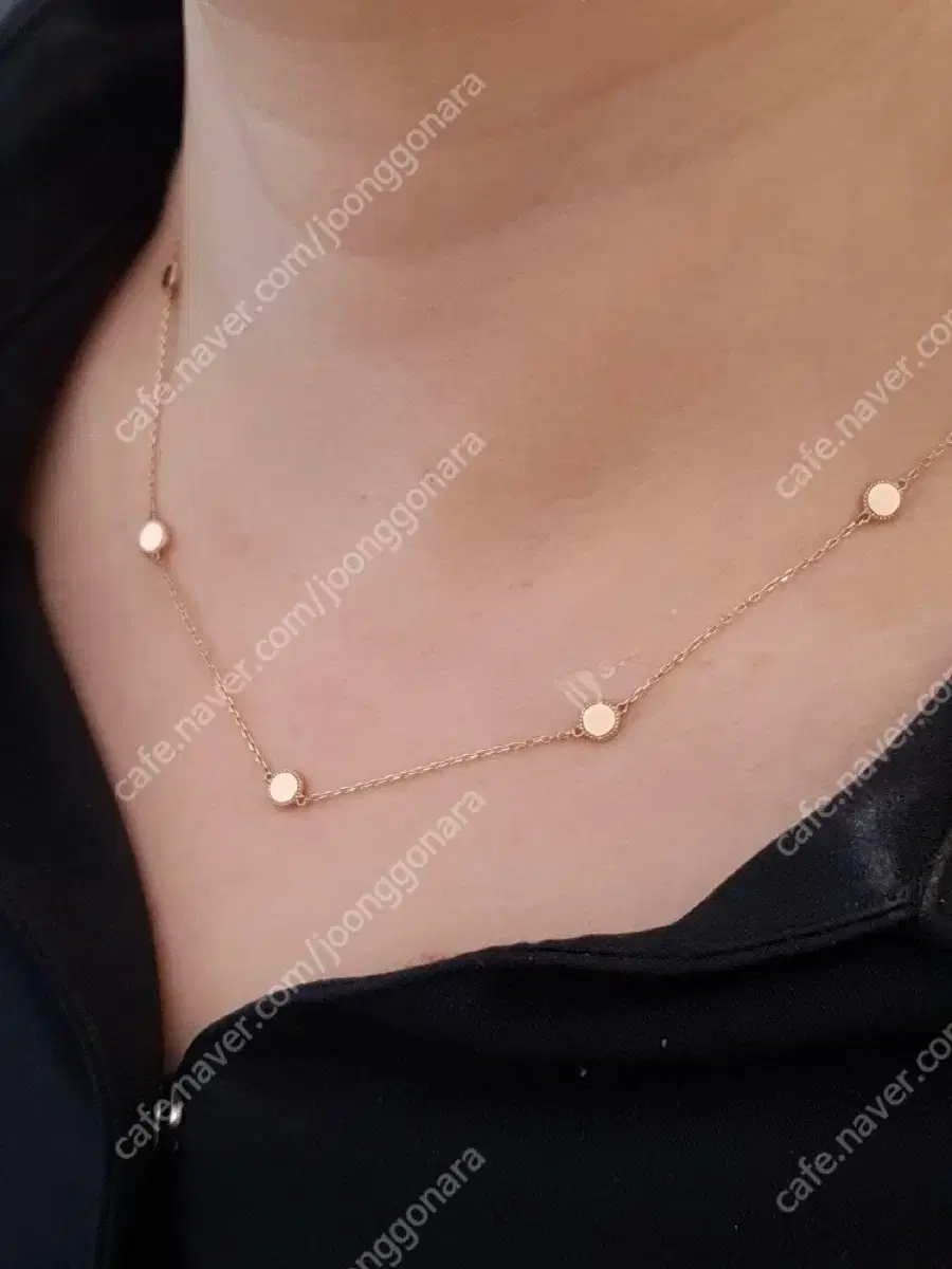 ROSEMONT | 로즈몽 Rosemont Rose 14k Necklace Full Box + Shopping Bag #로즈몽,#14k 목걸이 on Bunjang Global Site.