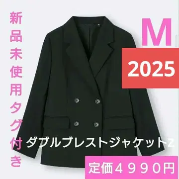 새 제품 미사용 GU 더블 브레스킷 재킷 Z 블랙 M