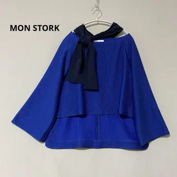 MON STORK 몬스트 세리자와 스카프 포함 풀오버 일본제