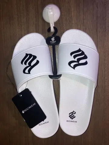 ROCAWEAR 슬라이드 샌들 화이트 28cm