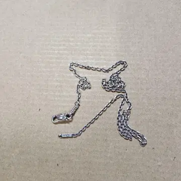 ZOCALO ANCHOR SQUARE NECKLACE ( S) 45cm