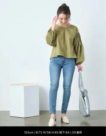 COHINA DENIM 베이직 스키니 - regular