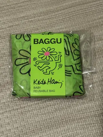 BAGGU 키스 해링 베이비 재사용 가능 가방