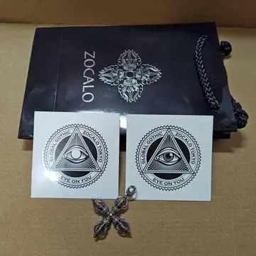 ZOCALO 버드 더블 도르제 펜던트 탑