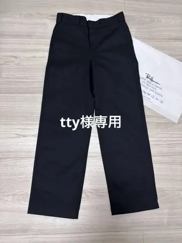 Ron Herman x Dickies 워크 치노 팬츠 블랙 size 30