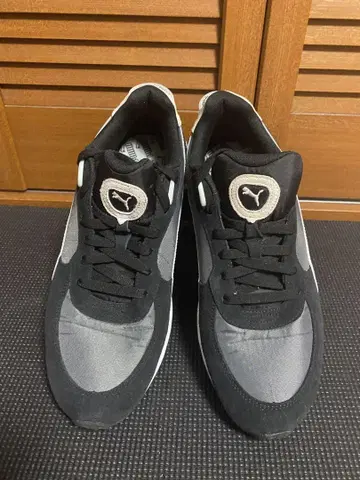 PUMA 푸마 스니커즈 와일드 라이더 롤링 블랙 그레이 사이즈 30cm