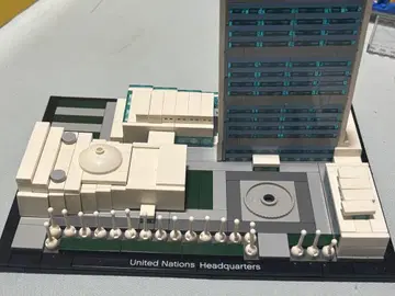 국제연합 본부 미니어처 모델 LEGO