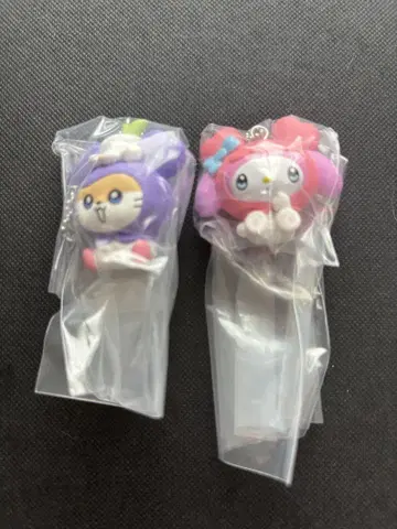 TWICE 러블리 산리오 콜라보 가샤폰 마스코트 챌린지 모모 & 사나