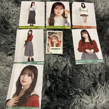 노기자카46 사토 리카 브로마이드 묶음 판매