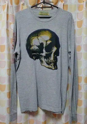 LIBERTINE 스컬 롱 슬리브 긴팔 T셔츠 l