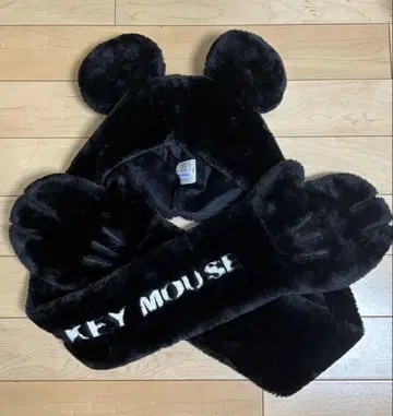 디즈니 미키 머플러 캡