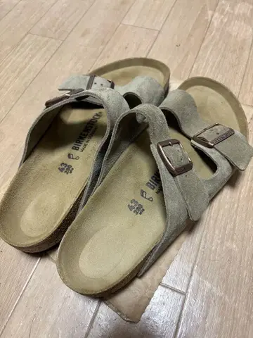 BIRKENSTOCK 버켄스탁 애리조나 스웨이드 토프 43