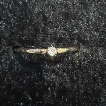 아가트 반지 K10 다이아몬드 7호