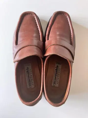 wannabe PATRICK COX 천연 가죽 로퍼 브라운 24cm