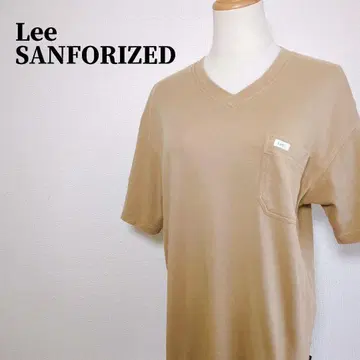 리 산포리제드 리 V넥 코튼 반팔 컷소 L