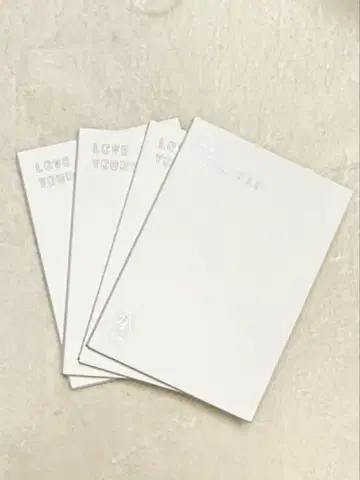 LOVE YOURSELF  her 4종 세트