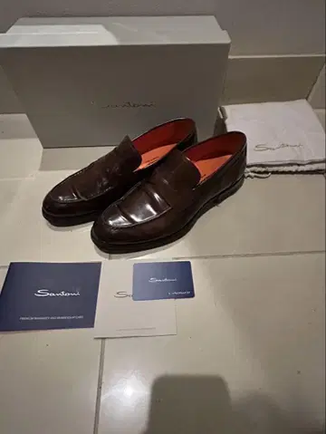 익명 santoni Santoni 남성 로퍼