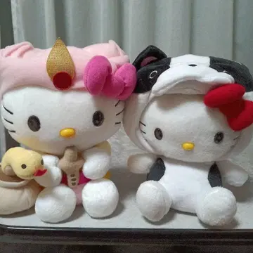 헬로키티 간지 술(), 사()년 봉제 인형 세트