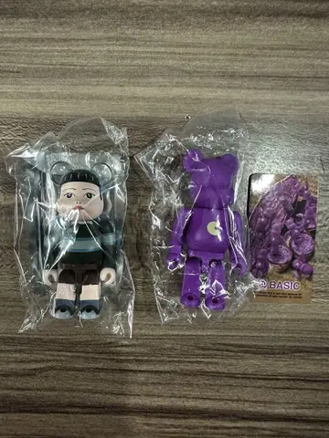 베어브릭 50 이카 게임 뒷면, 팀 이쿠자와 3체 세트