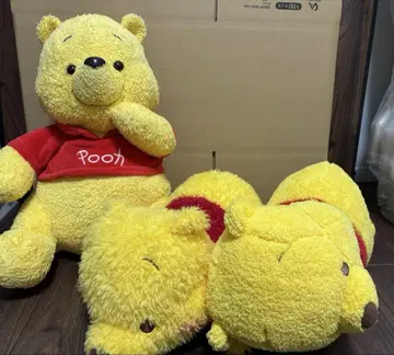곰의 푸우 인형 3개 세트