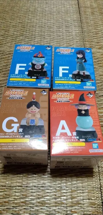 제일복권 드래곤볼 ASSEMBLE 피규어 F G A