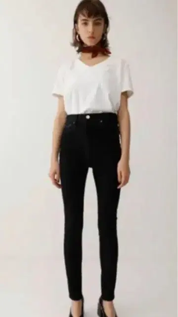 MOUSSY HW Rebirth BLACK SKINNY 27