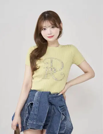 Darich DR 비쥬 리브 니트탑
