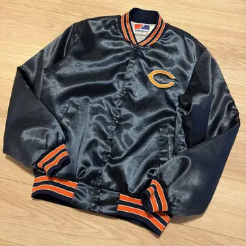 90년대 미국제 Swingster NFL 시카고 베어스 바시티 자켓 M