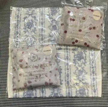 Maison de FLEUR 메종 드 플뢰르 에코백 손수건 세트