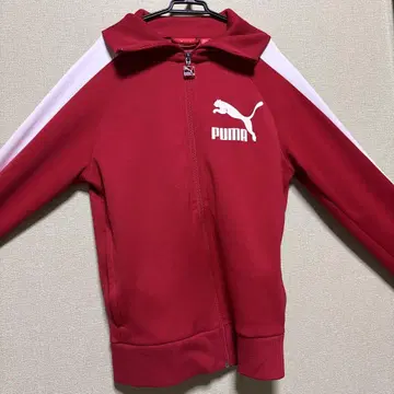 PUMA 레드 집업 저지