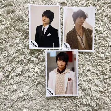 Kis-My-Ft2 타마모리 유타 공식 사진 오프샷 3장 세트