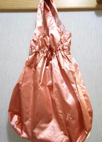 키타무라 K 오렌지 에코백