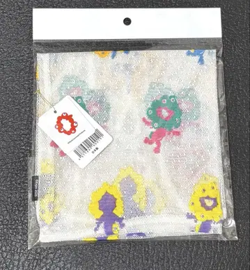 한정 오사카 간사이 만박 먘먘 레이스 에코백 컬러풀 멀티