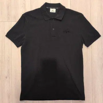 LACOSTE 블랙 피케 셔츠 사이즈 3